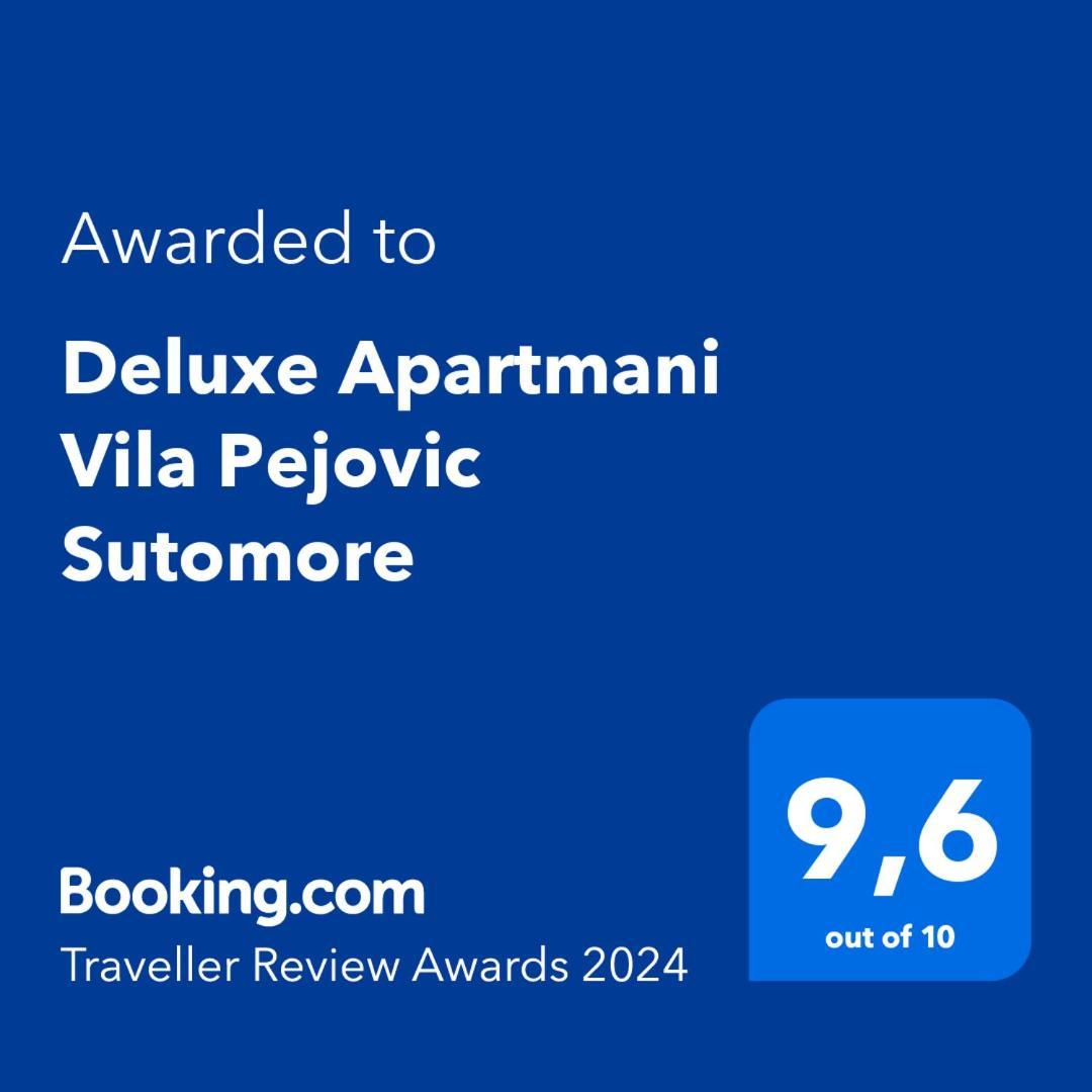 Deluxe Apartmani Vila Pejovic Sutomore Bagian luar foto